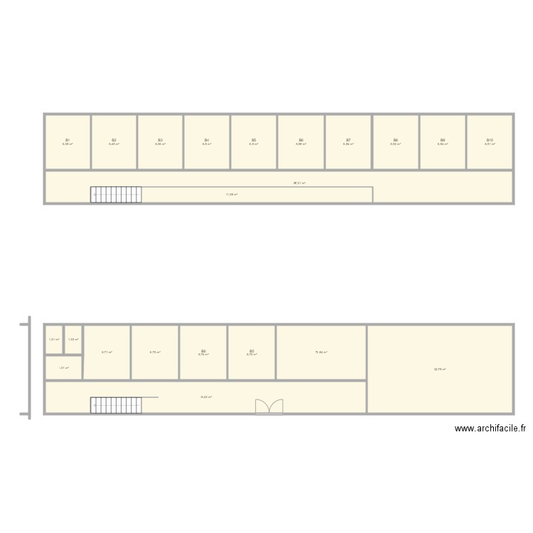Depot 2025 4. Plan de 22 pièces et 208 m2