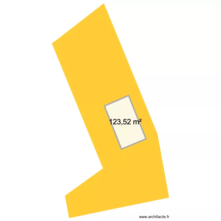 CD 351-LAUR-exact. Plan de 1 et 124 m² CD 351-LAUR-exact. Plan de 1 et 124 m²