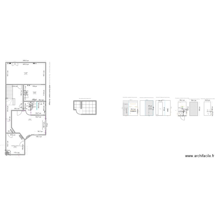4429 Saint-Hubert - Plan projeté. Plan de 12 pièces et 213 m2