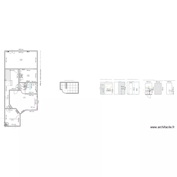 4429 Saint-Hubert - Plan projeté. Plan de 4429 Saint-Hubert - Plan projeté. Plan de