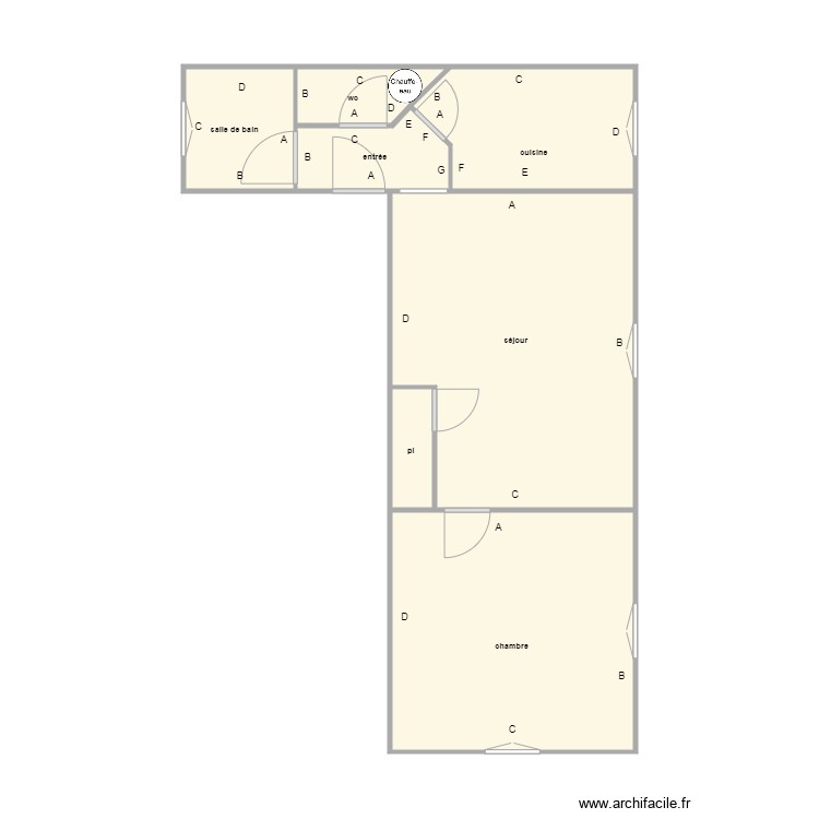 sci h2b PB 11. Plan de 0 pièce et 0 m2
