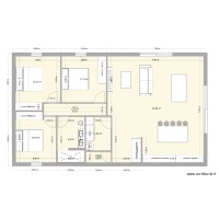 Plan maison 105m2 2