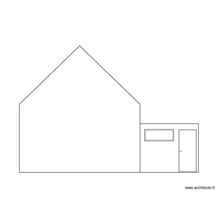 facade_cote. Plan de 