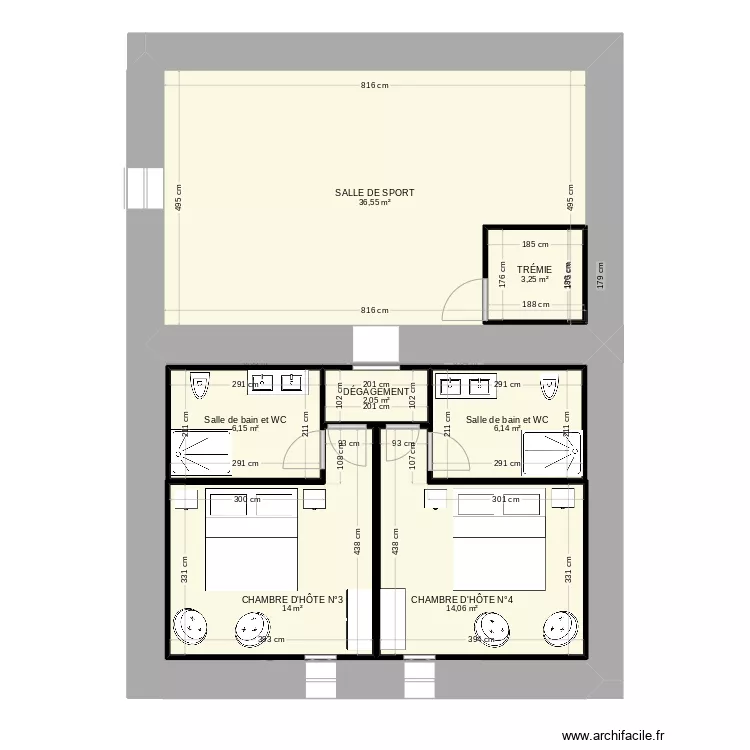 RDC NÉ-HO ISMAHANE. Plan de RDC NÉ-HO ISMAHANE. Plan de