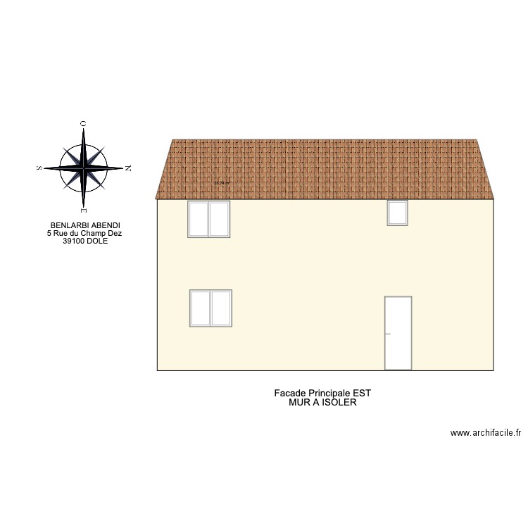 BENLARBI ADBENBI PRINCIPALE EST. Plan de 0 pièce et 0 m2