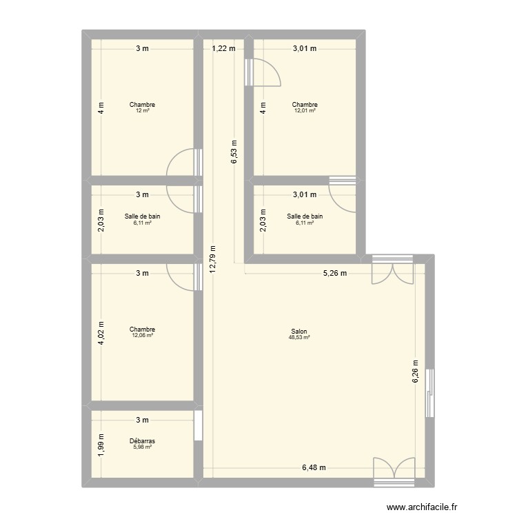 maisoon. Plan de 0 pièce et 0 m2 maisoon. Plan de 0 pièce et 0 m2