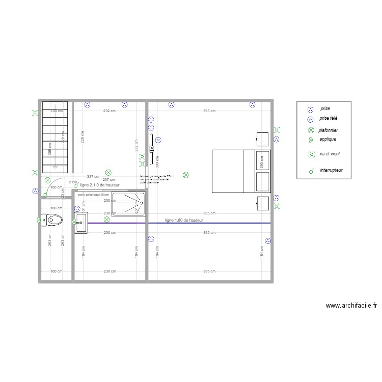 combleclaire. Plan de 0 pièce et 0 m2