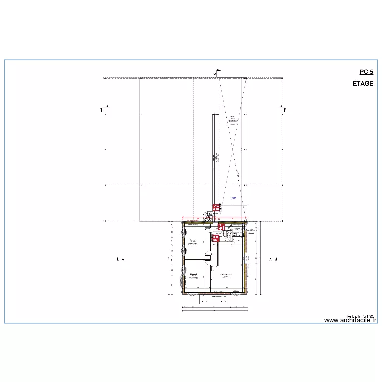 Archi Concept Cr&eacute;ation Etage. Plan de 