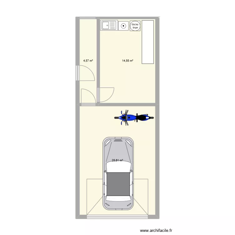 annexe garage. Plan de 3 et 45 m² annexe garage. Plan de 3 et 45 m²