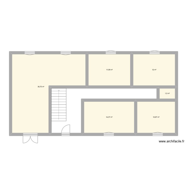 1ER 87. Plan de 0 pièce et 0 m2 1ER 87. Plan de 0 pièce et 0 m2