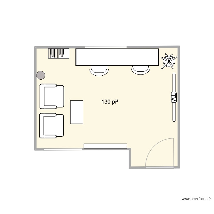 baron. Plan de 0 pièce et 0 m2