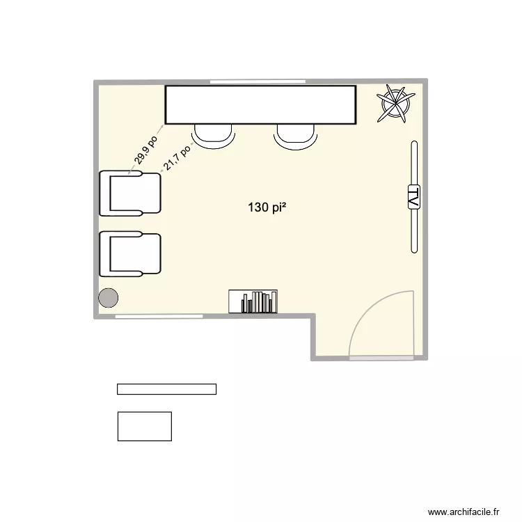 baron. Plan de 1 et 12 m² baron. Plan de 1 et 12 m²