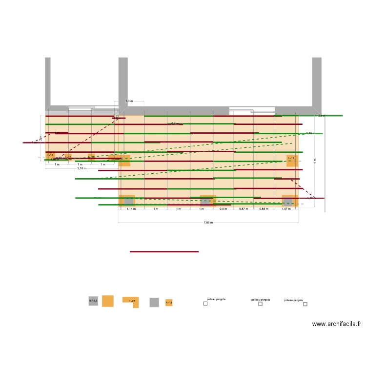 calpinage lambourde 3. Plan de 0 pièce et 0 m2