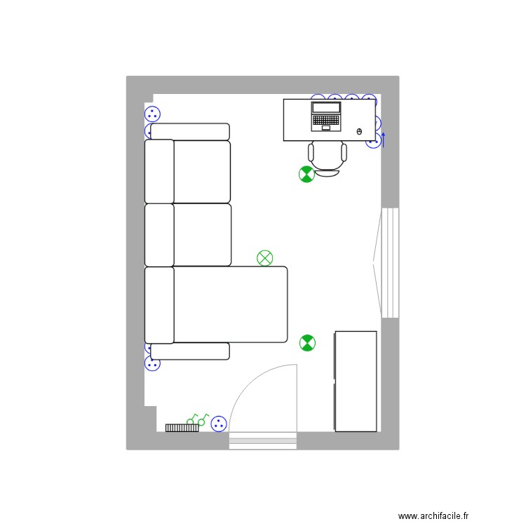 Piece ss sol laroque. Plan de 0 pièce et 0 m2