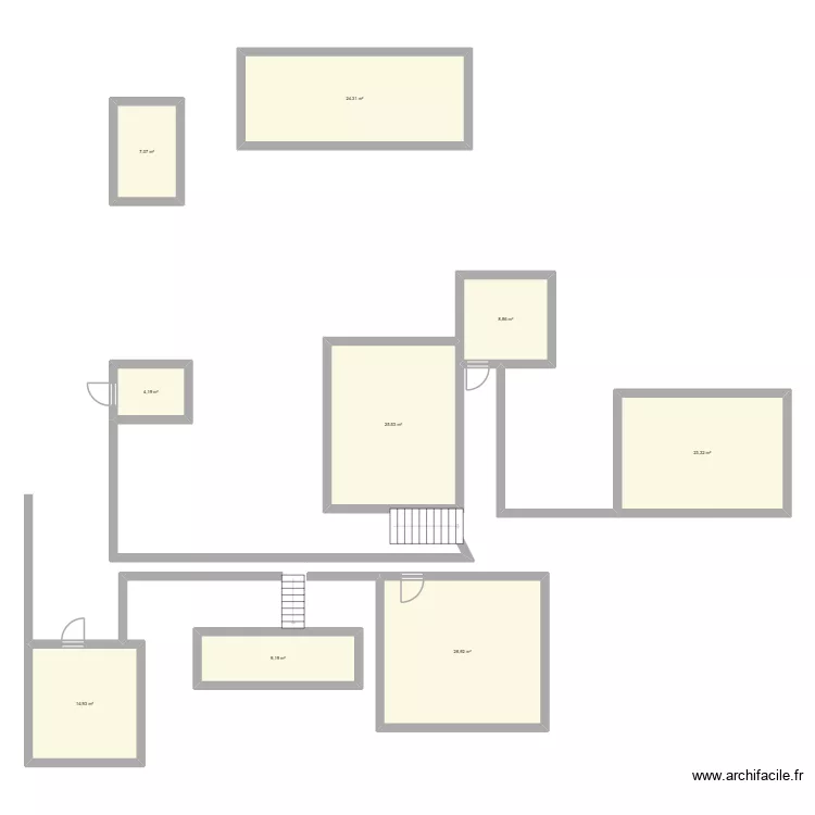 l'oisellerie. Plan de 9 et 146 m² l'oisellerie. Plan de 9 et 146 m²