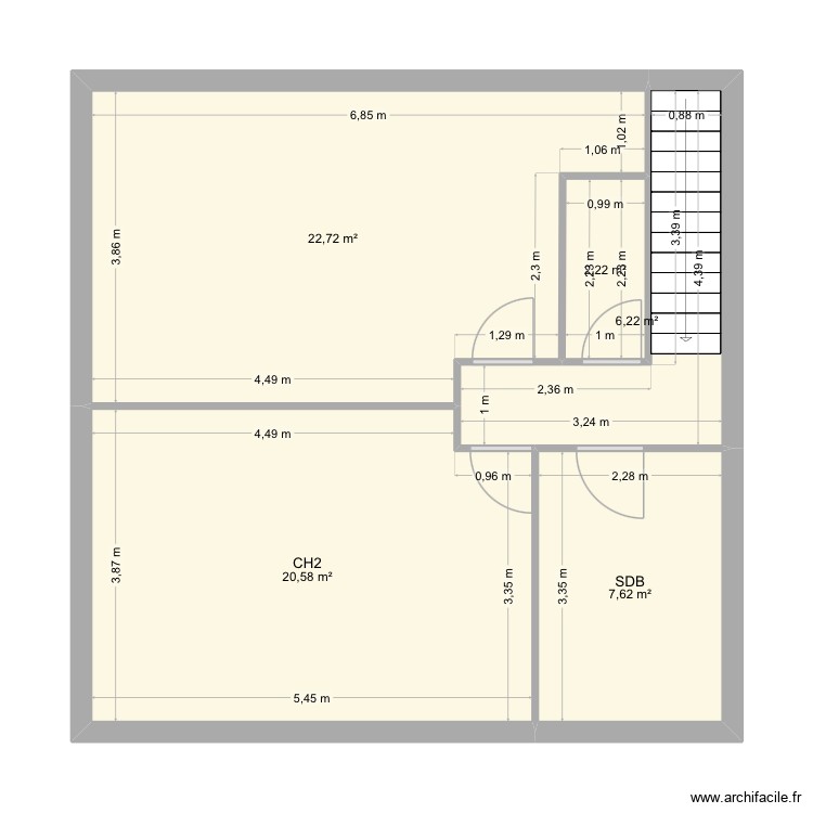 Maison &eacute;tage 2. Plan de 0 pièce et 0 m2