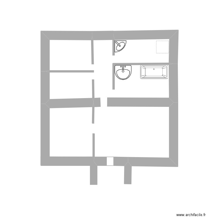 MAISON. Plan de 0 pièce et 0 m2
