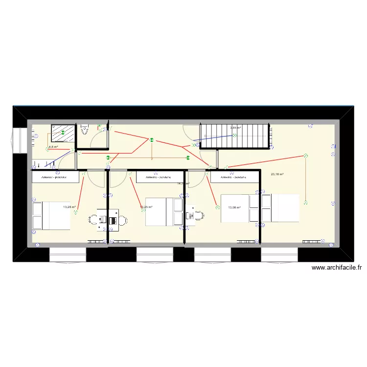 Etage 1johdfgrg. Plan de Etage 1johdfgrg. Plan de