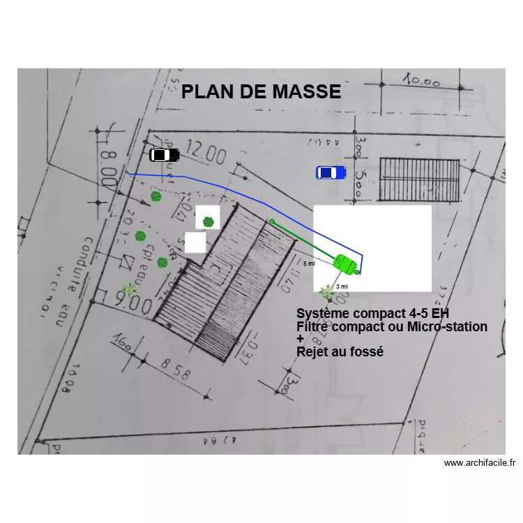 Callegaro. Plan de 