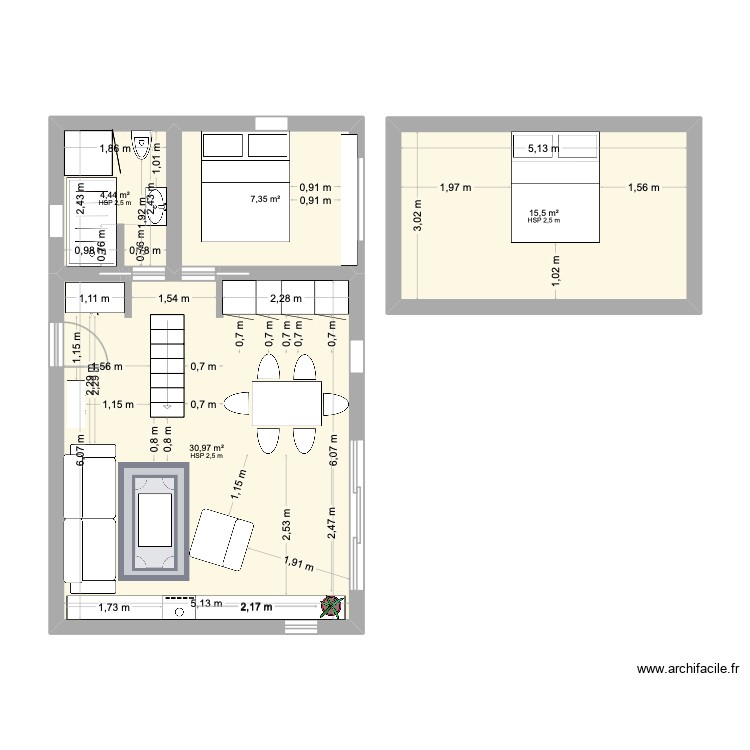 Maison Plogoff V2. Plan de 0 pièce et 0 m2