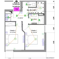 Casavone R+3 App 13 rdc duplex