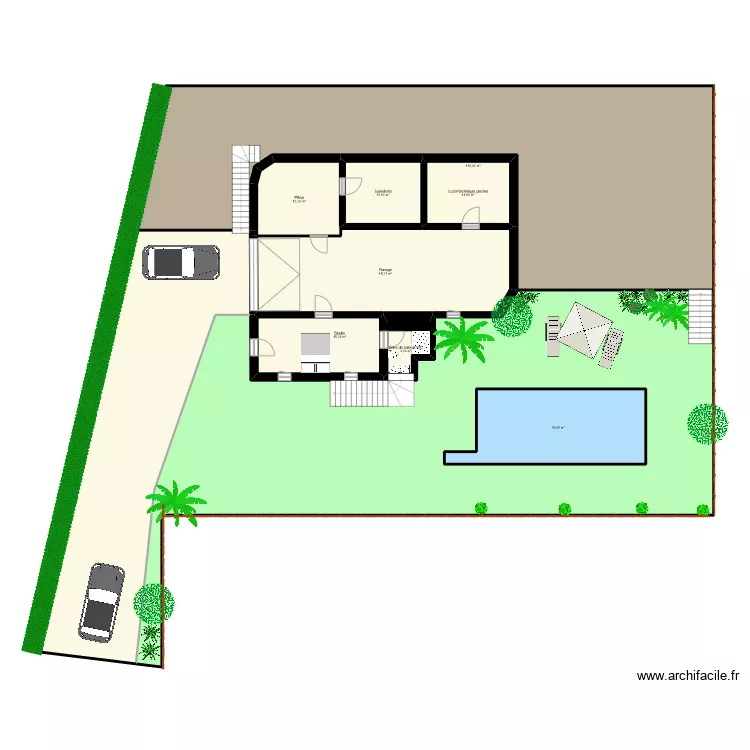 HOETZEL cade. Plan de 