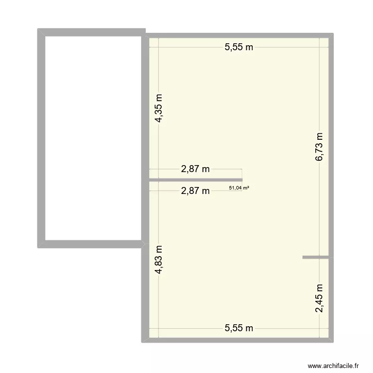 maison st jean rdc. Plan de 1 et 52 m² maison st jean rdc. Plan de 1 et 52 m²