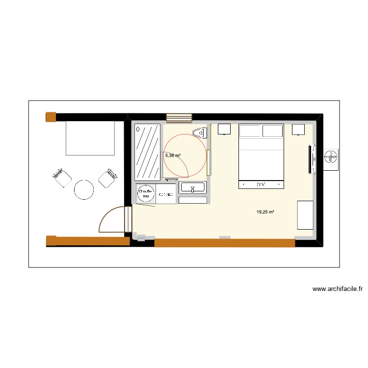 Plan maison. Plan de 0 pièce et 0 m2 Plan maison. Plan de 0 pièce et 0 m2