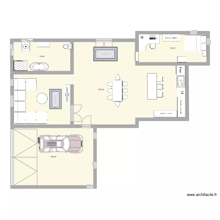 test. Plan de 0 pièce et 0 m2