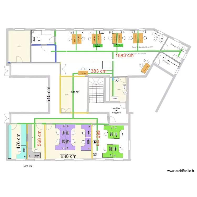 PROD EMBOUT VILLENEUVE LE ROI TRAITEMENT AIR . Plan de 