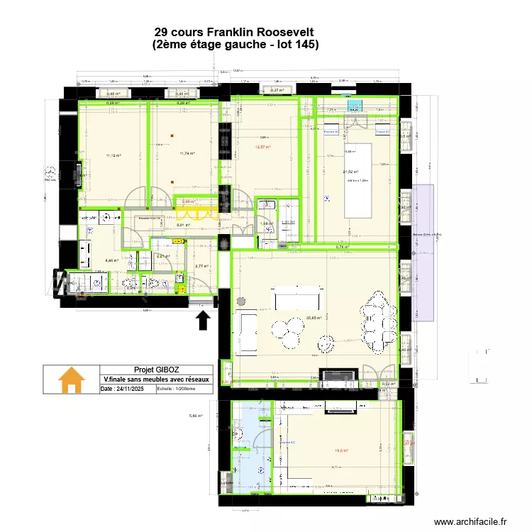 29 crs FR v53 VF. Plan de 34  et 149 m²