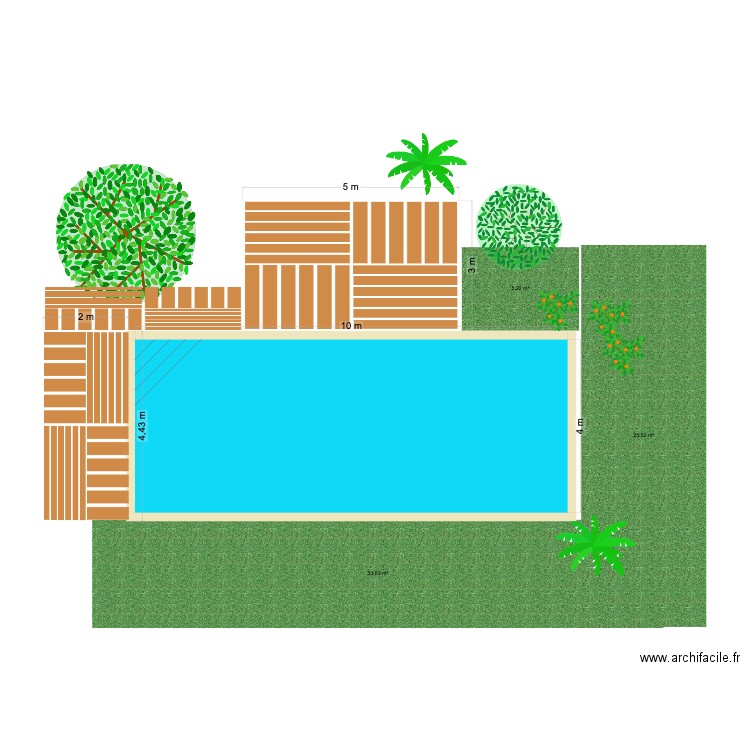 Tourville 2. Plan de 1 pièce et 84 m2