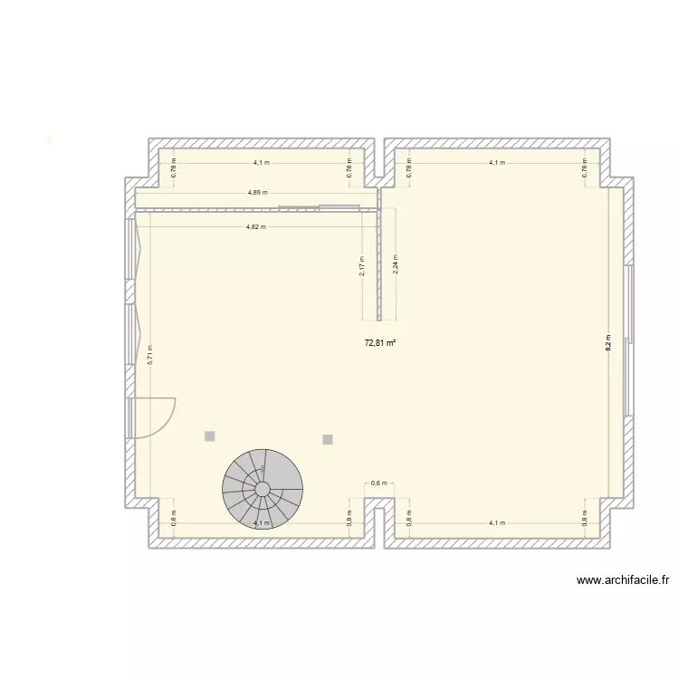 PLAN RDC. Plan de 0 pièce et 0 m2