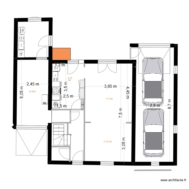 jerome RDC. Plan de 0 pièce et 0 m2 jerome RDC. Plan de 0 pièce et 0 m2