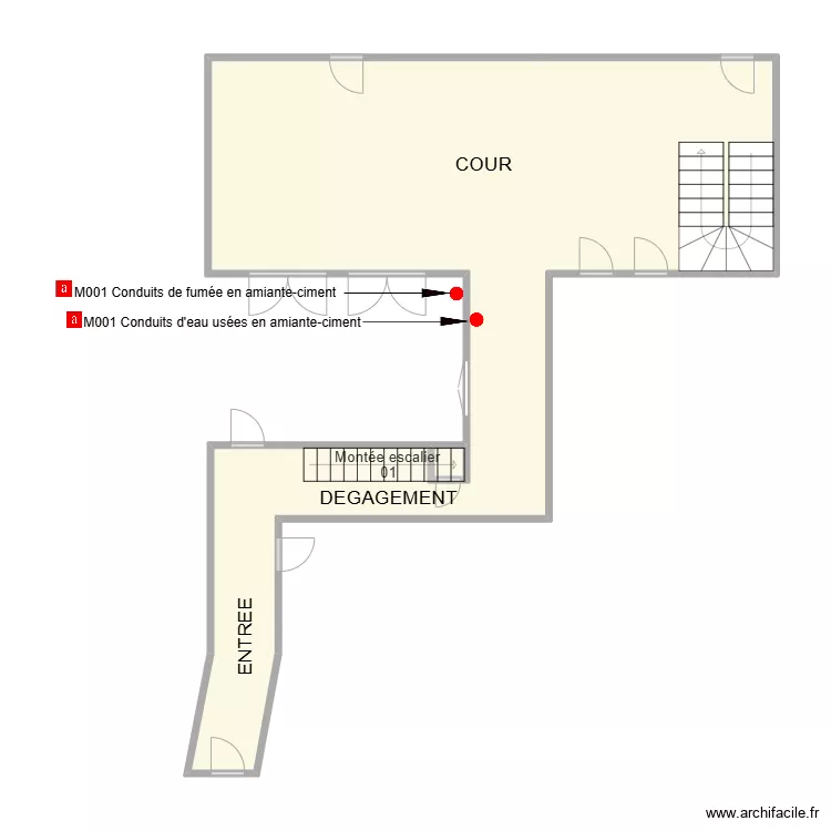 rdc dta nimes gambetta. Plan de 