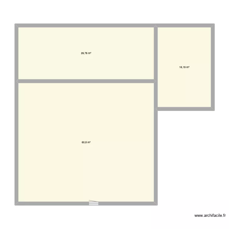PLAN QUAIX MASSE. Plan de 3  et 104 m²