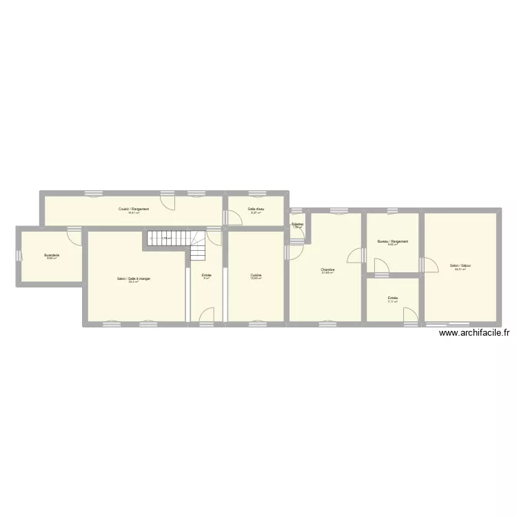 Kerbescat RdC. Plan de Kerbescat RdC. Plan de