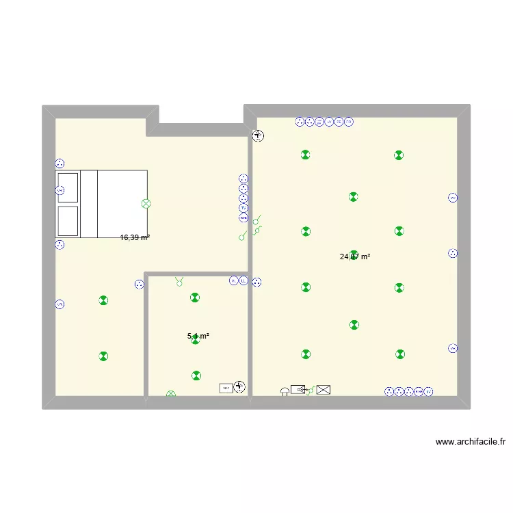 appartement copain nanou 1. Plan de 