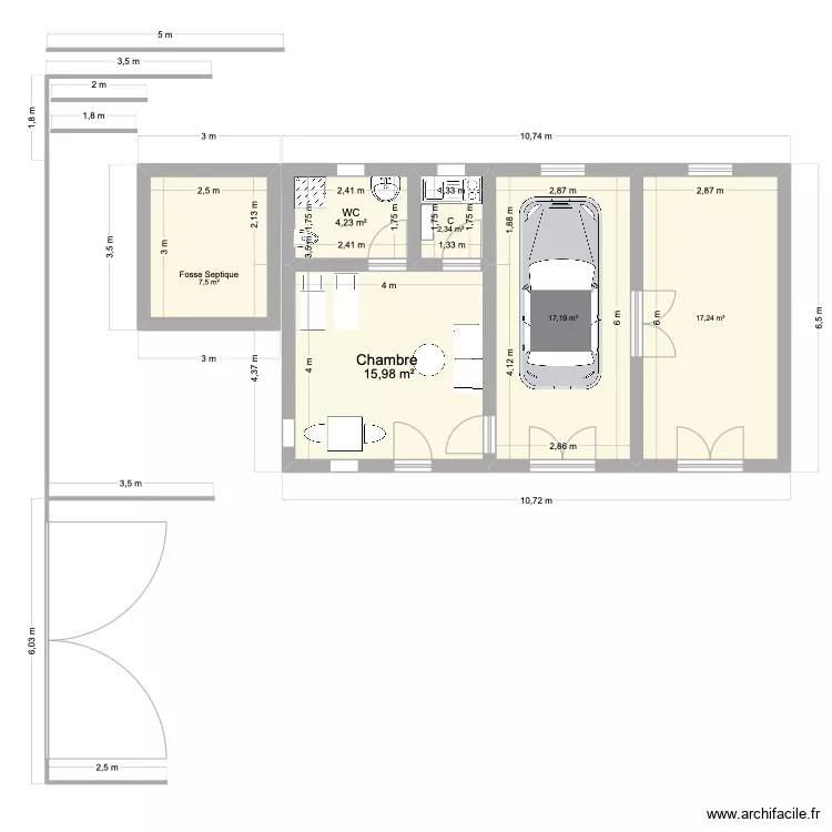 Adi Champs Plan 1A. Plan de Adi Champs Plan 1A. Plan de