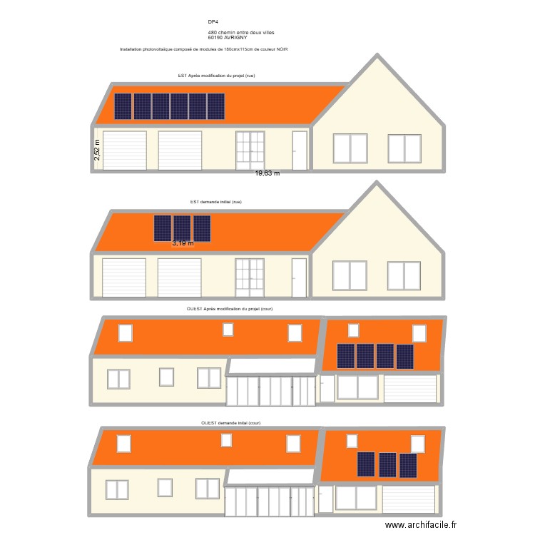 belletre3. Plan de 14 pièces et 344 m2