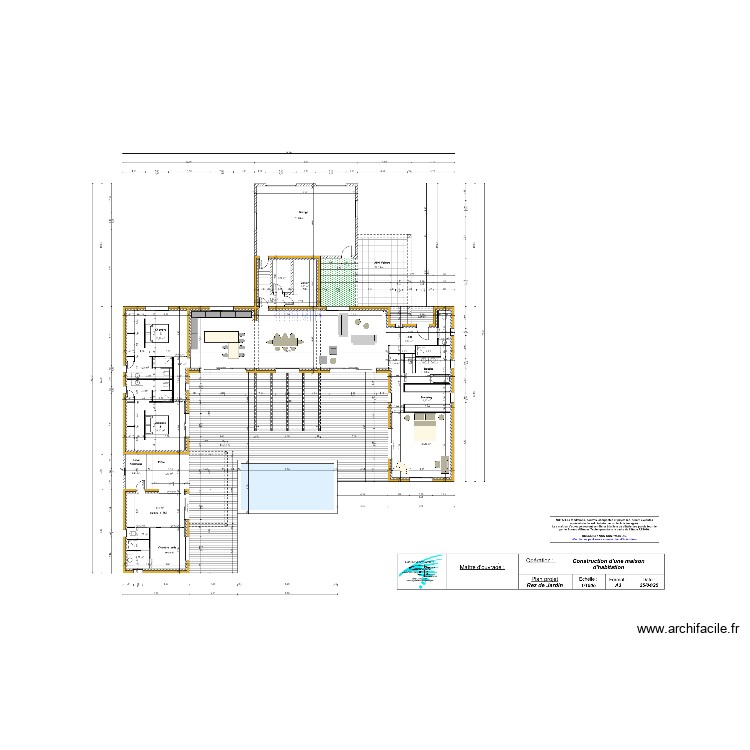 PLAN À PLAT ANDREO. Plan de 0 pièce et 0 m2
