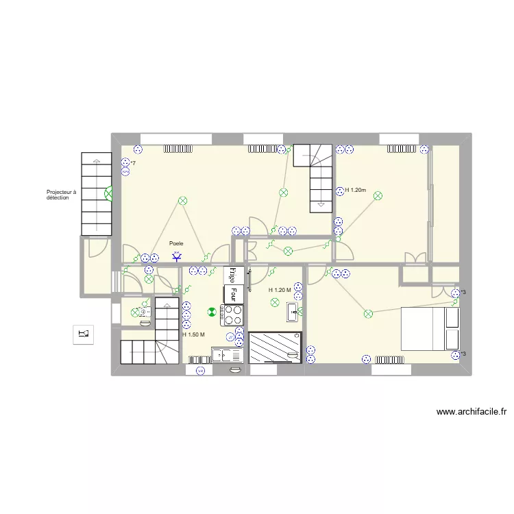 Thomas rdc implantation 5. Plan de 12 et 34 m² Thomas rdc implantation 5. Plan de 12 et 34 m²