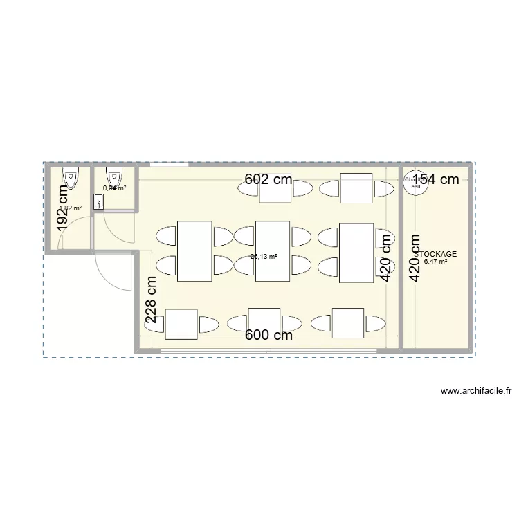AGRANDISSEMENT. Plan de 
