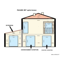 DP CAPO PLANS FACADES EST avant modificatif