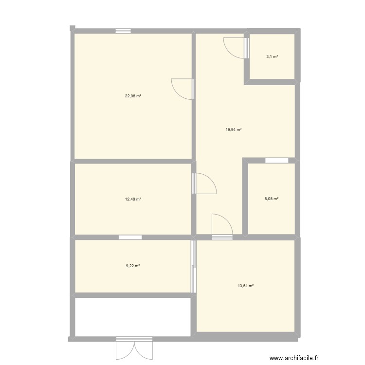 maison manifique. Plan de 7 pièces et 85 m2