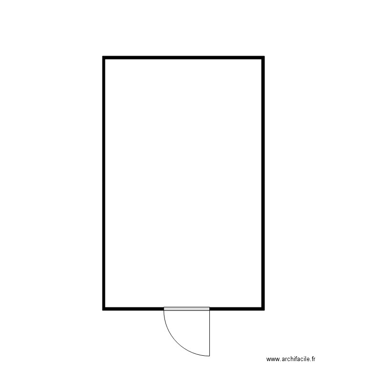 JARROIR. Plan de 3 pièces et 72 m2