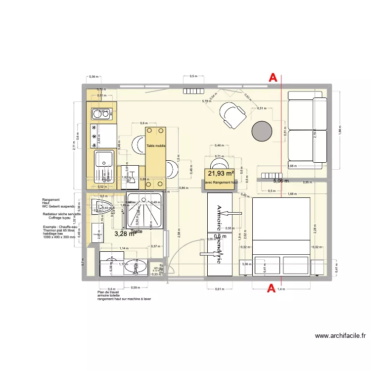 SDB Studio 7 PND V4. Plan de 