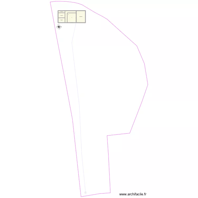 ch&egrave;vrerie pour PC CW 0021. Plan de 6  et 200 m²