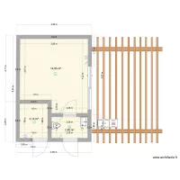 local technique d&eacute;finitif avec pergola