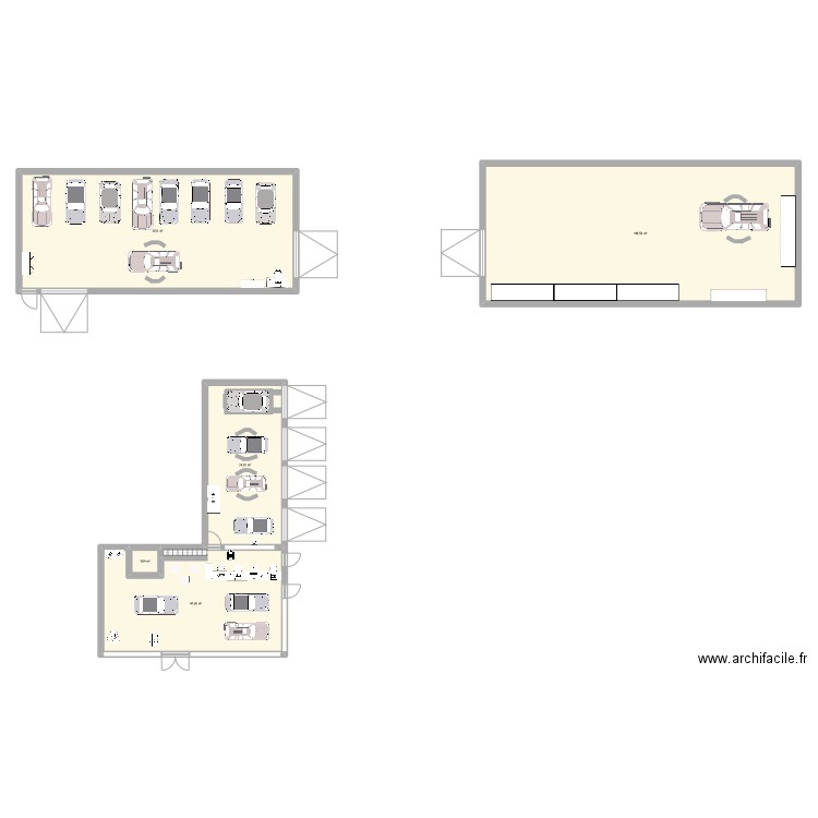 dossier pro. Plan de 5 pièces et 272 m2